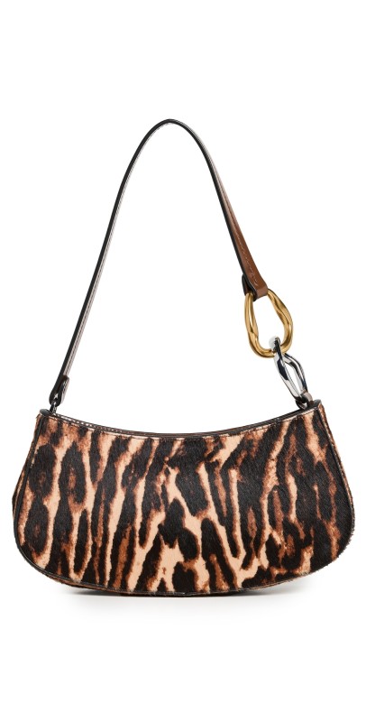 STAUD Ollie Bag Lady Leopard/Cacao
