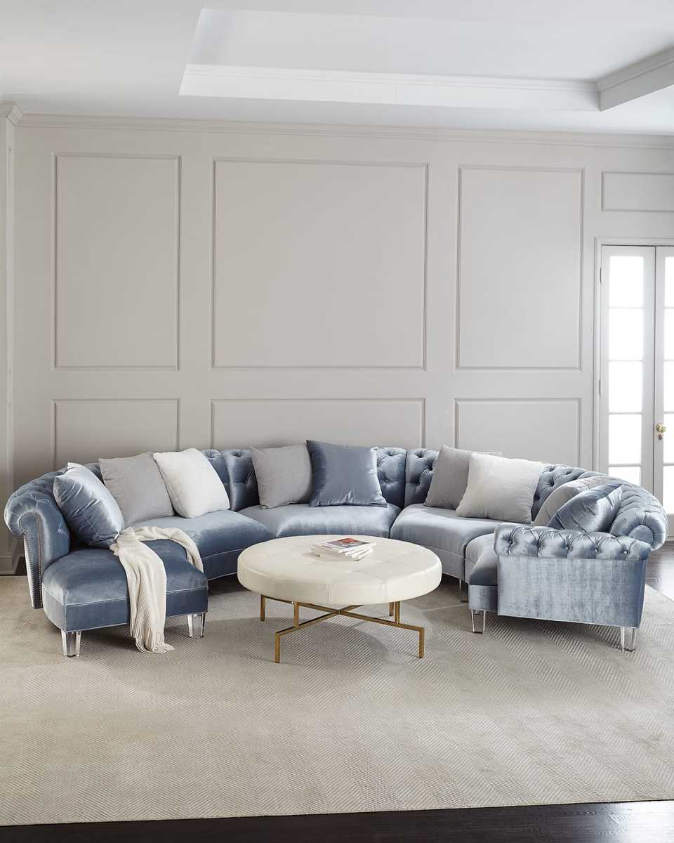 Varianne Curved Sectional Sofa