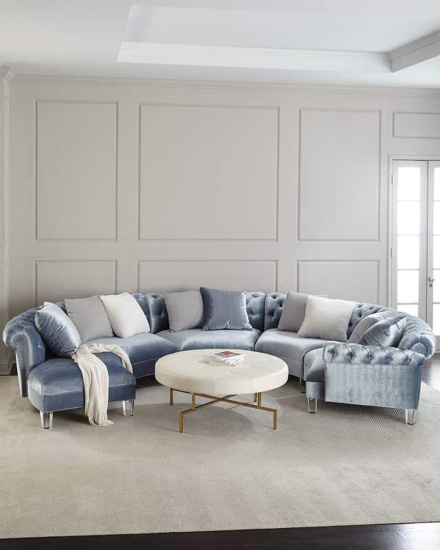Varianne Curved Sectional Sofa