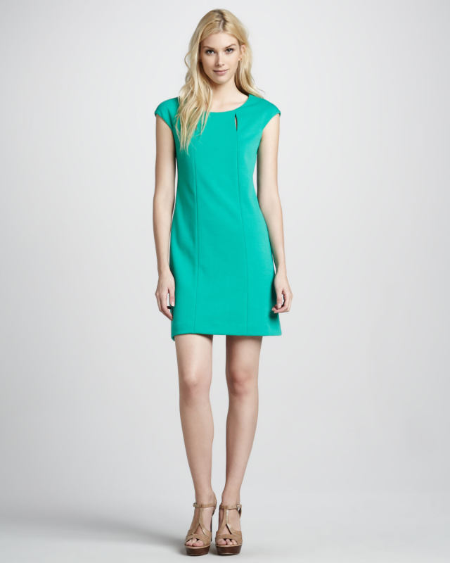 Short-Sleeve Button-Front Shirt
