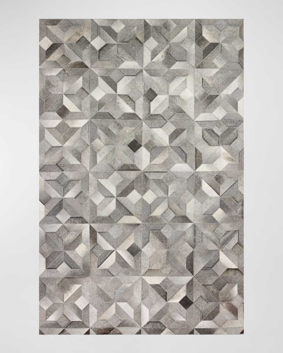 Nixon Hair on Hide Rug, 5' x 8'