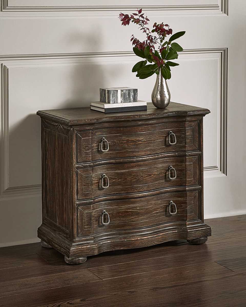 Traditions Three-Drawer Nightstand