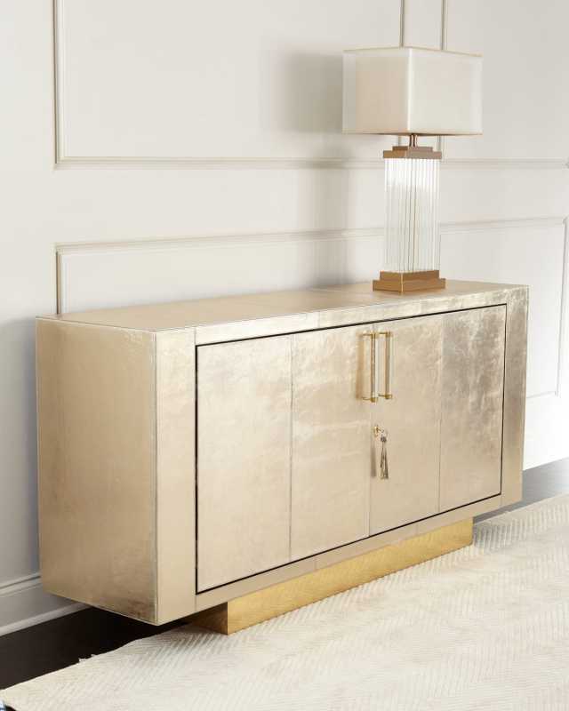 Luna Leather Sideboard