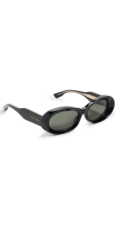 Gucci Thickness Sunglasses Black-Black-Grey