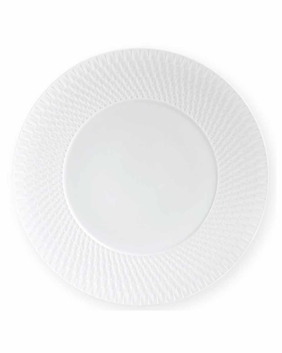 Twist White Dinner Plate