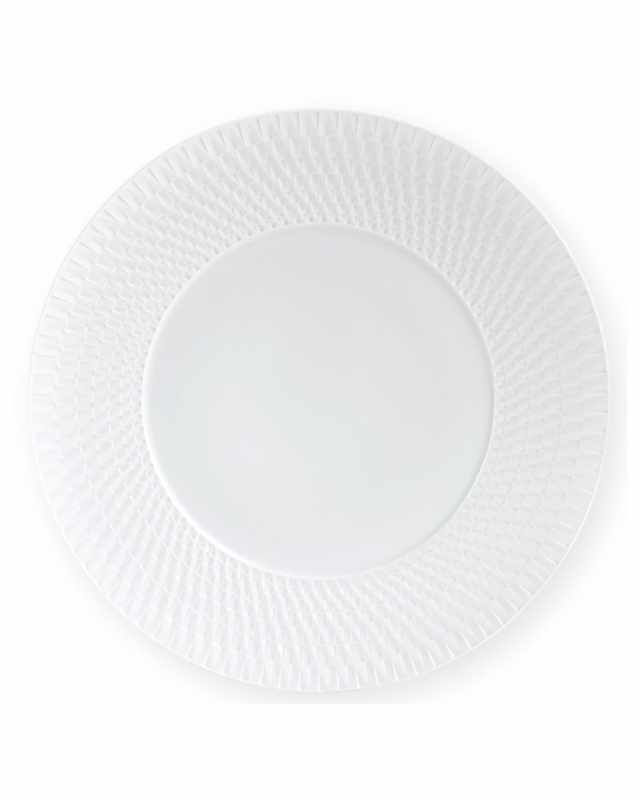 Twist White Dinner Plate