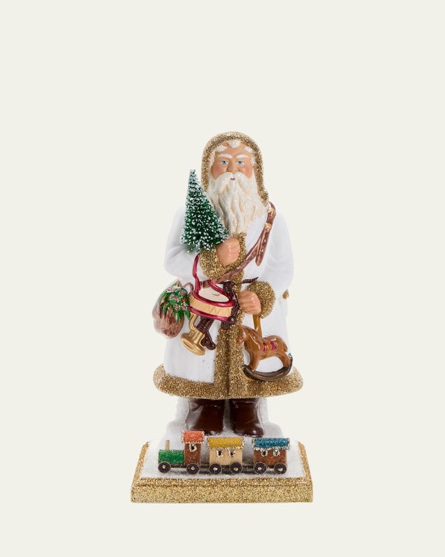 Santa With Tree Figure