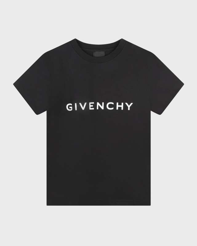 Boy's Classic Logo-Print T-Shirt, Size 4-5