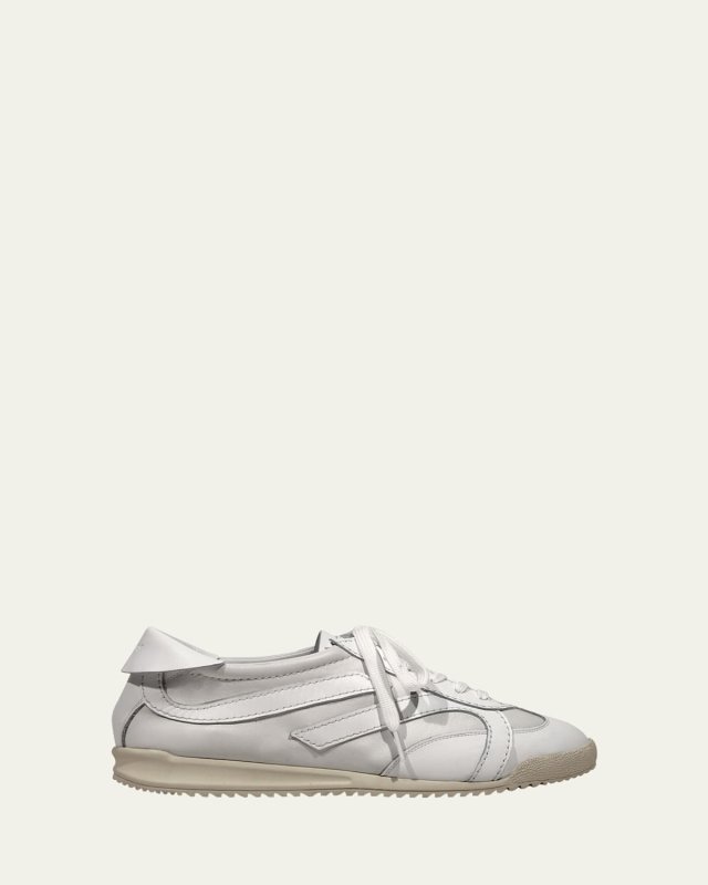 Track Leather Low-Top Sneakers