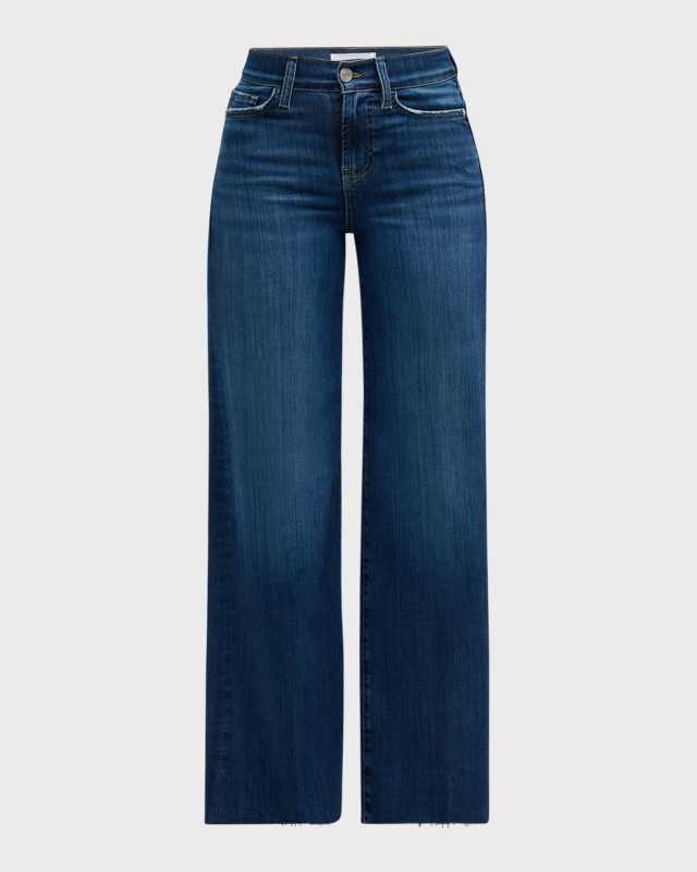 Le Slim Palazzo Raw After Jeans