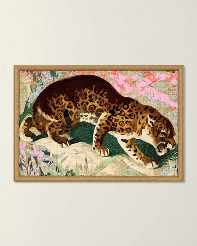 "Concrete Jungle Cats I" Giclee Art
