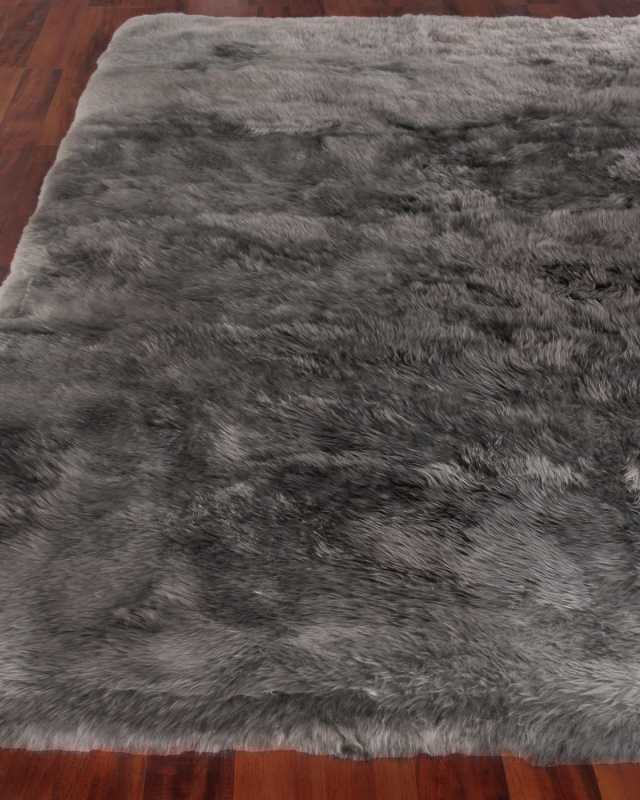 Azealia Sheepskin Rug, 5' x 8'