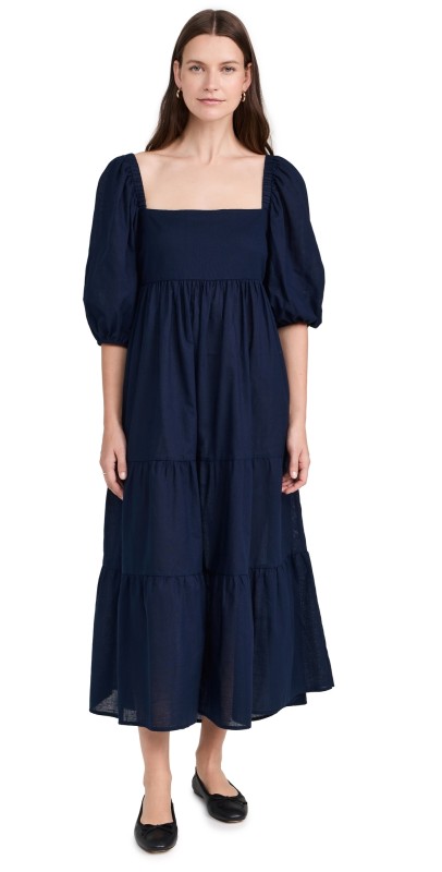The Lulo Project New Zanzibar Dress Navy