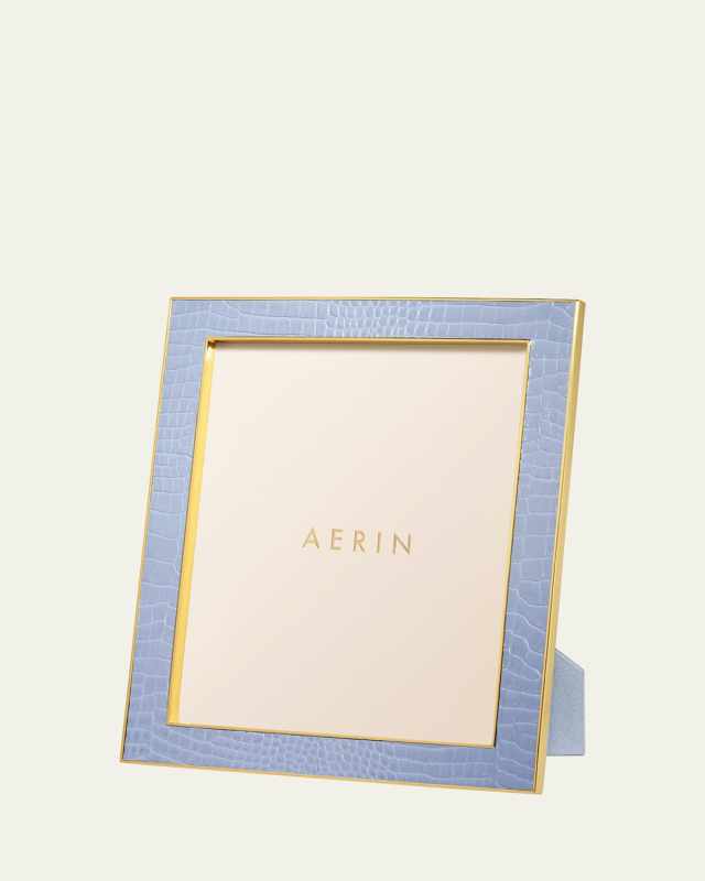 Classic Croc Leather Photo Frame, 8" x 10"
