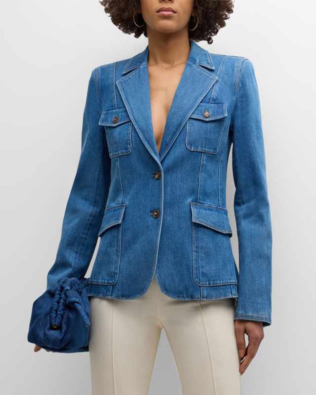 Romona Denim Blazer