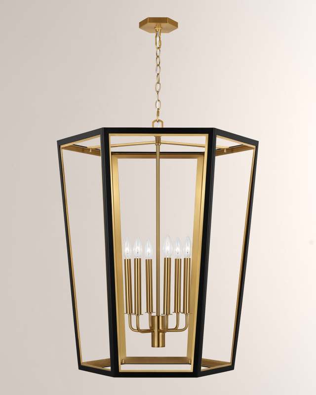 Curt Large Lantern By Alexa Hampton