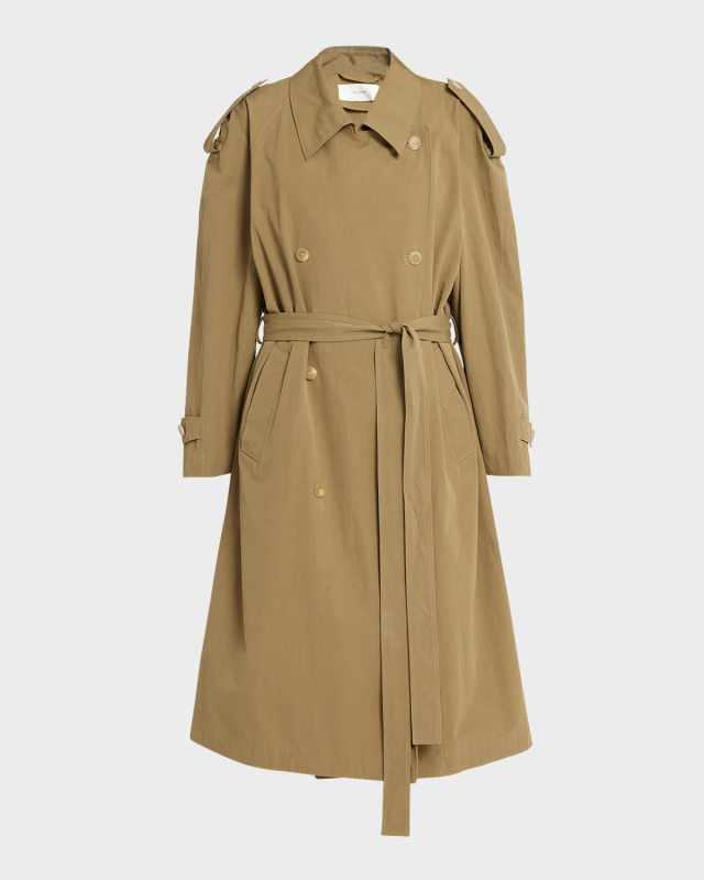 Denver Belted Long Trench Coat