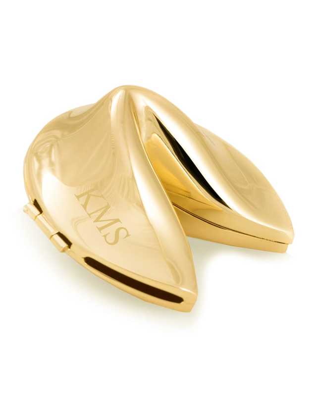 Men's Personalized Metal Fortune Cookie