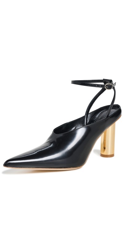 A. W.A. K.E. MODE Maya High Heels Black