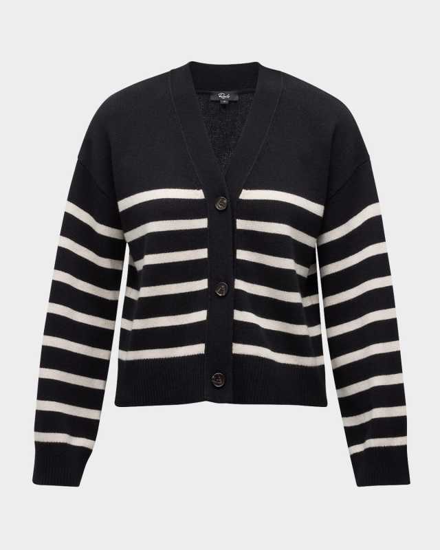 Geneva Striped Cardigan