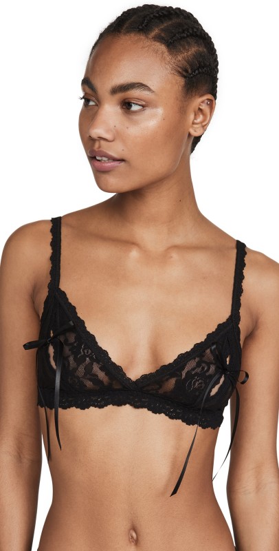 Hanky Panky After Midnight Open Bralette Red