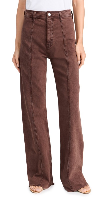 Pistola Denim Penny Seamed Jeans Dark Roast