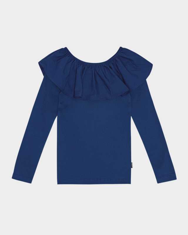Girl's Renate Collared T-Shirt, Size 3T-6