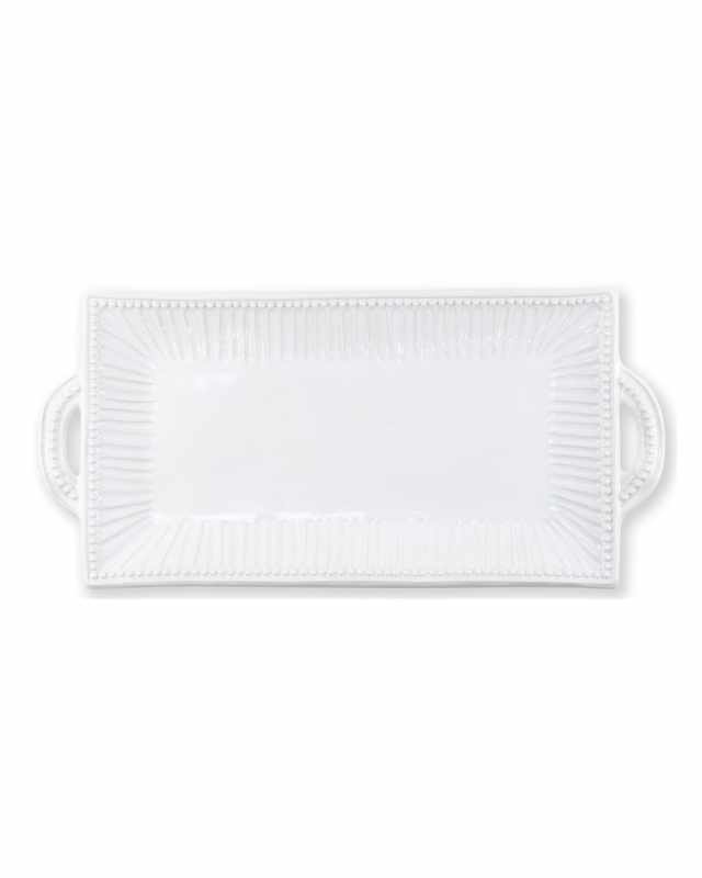 Incanto Stone Stripe Rectangular Handled Platter