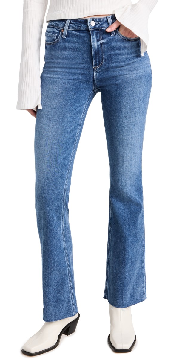 PAIGE High Rise Laurel Canyon Jeans Tapestry