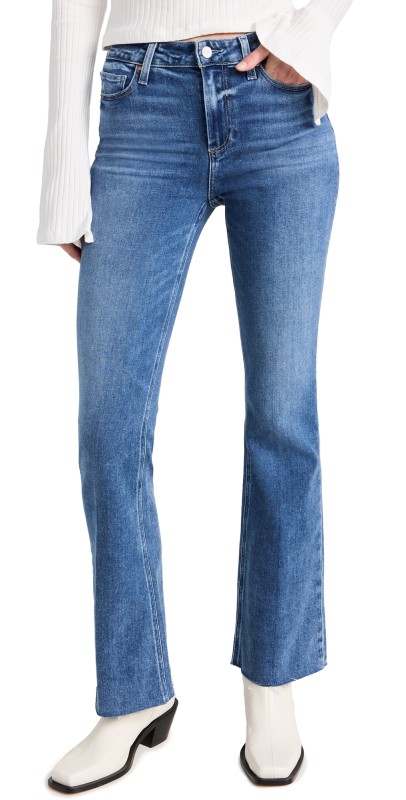 PAIGE High Rise Laurel Canyon Jeans Tapestry