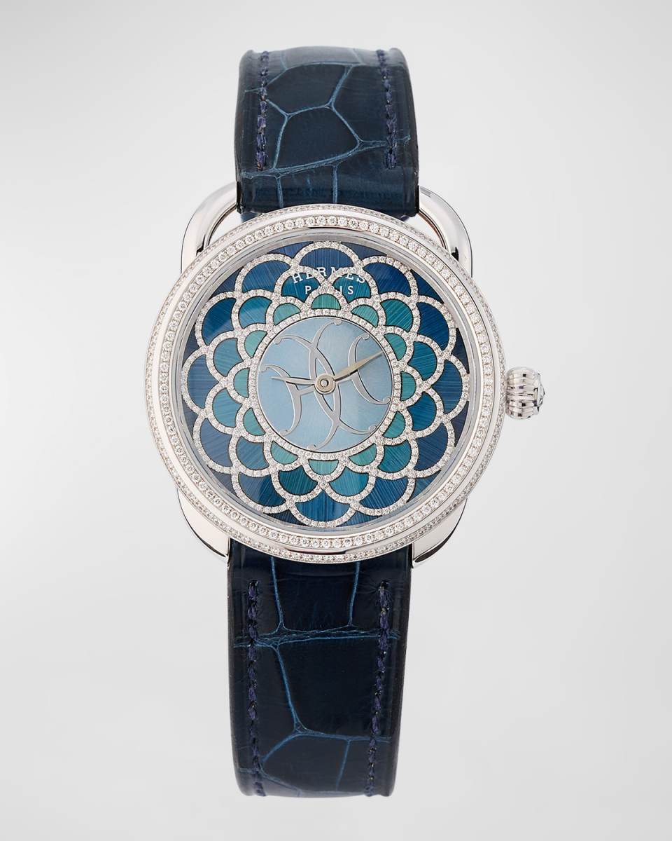 Arceau H Deco Watch, 34mm