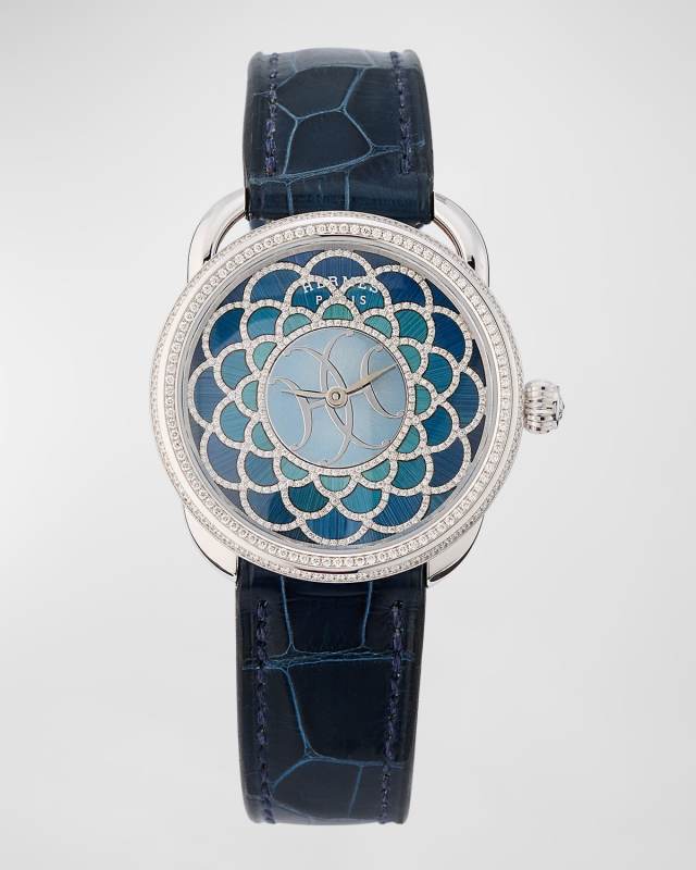 Arceau H Deco Watch, 34mm
