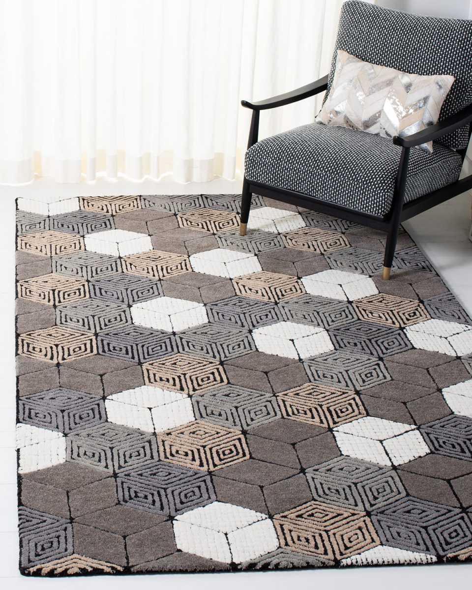 Snowdrop Hand-Tufted Rug, 6' x 9'