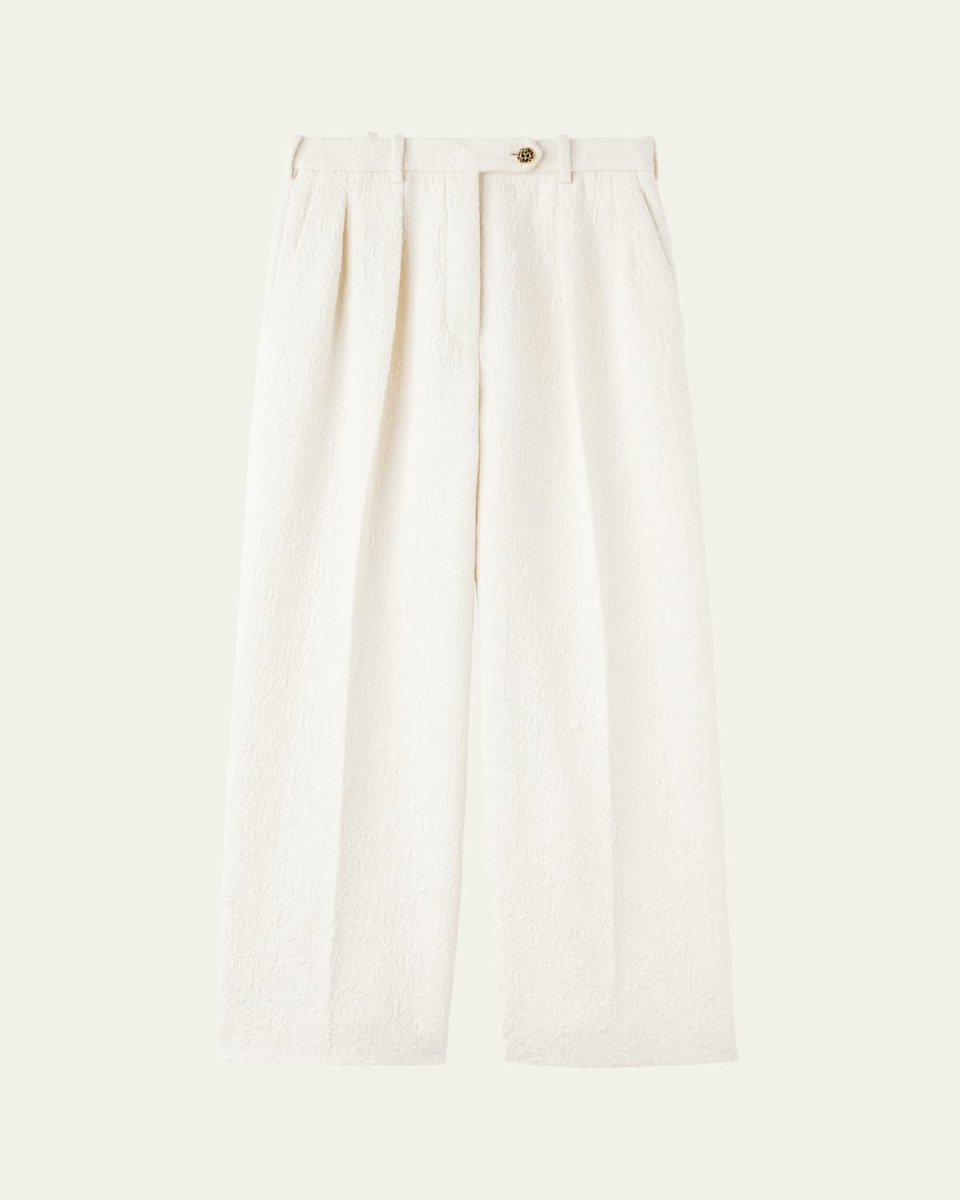 Bart Silk Cloquet Trousers