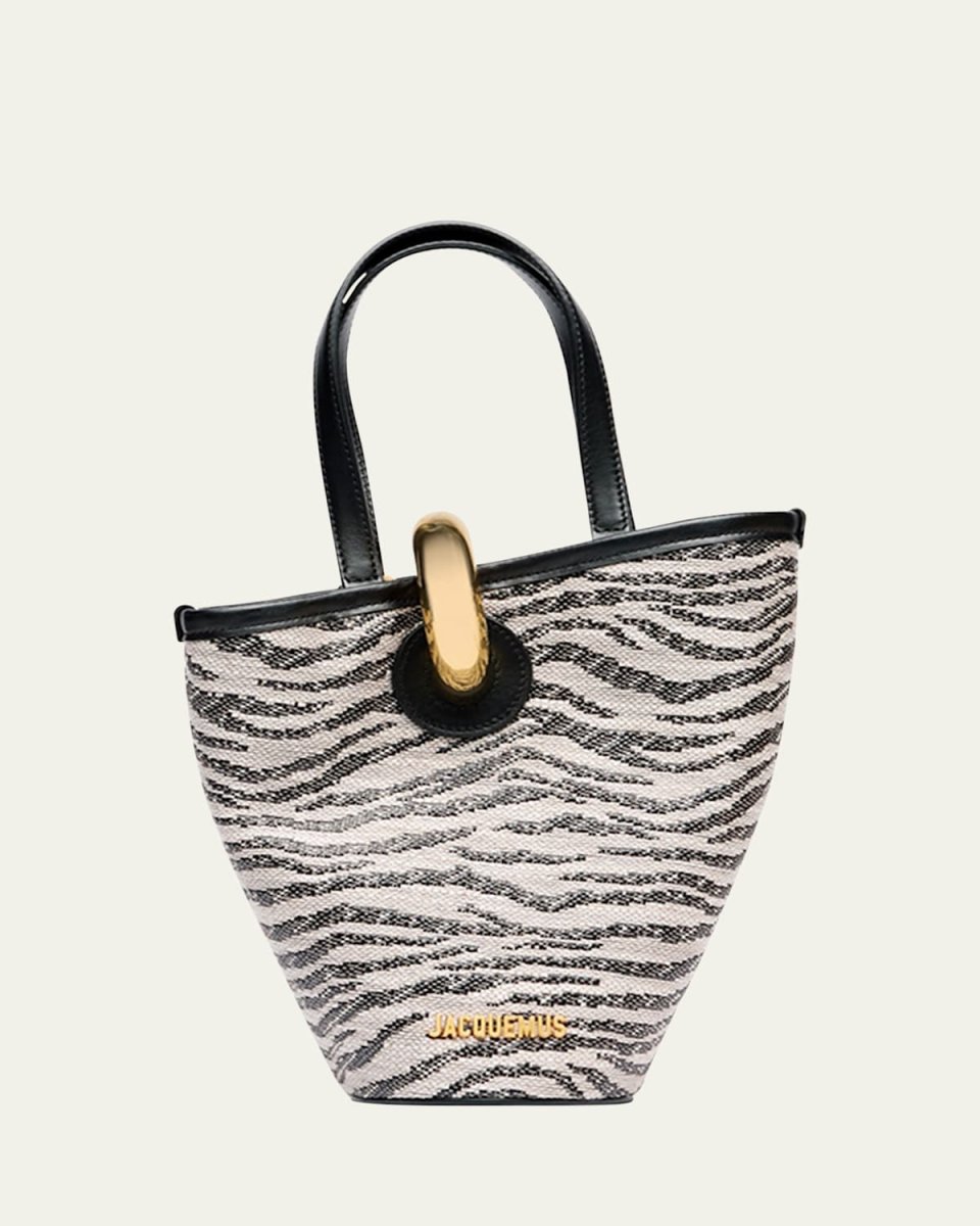Le Petit Bambola Zebra Ring Top-Handle Bag