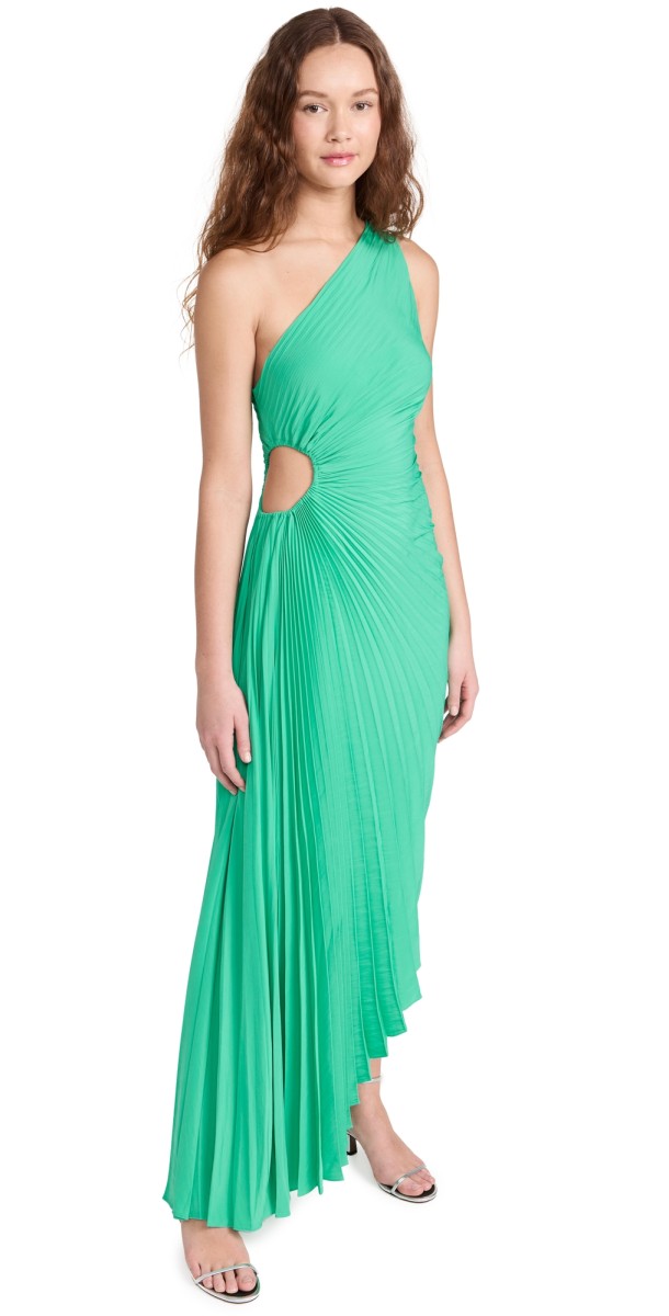 A. L.C. Delfina Dress Deep Mint