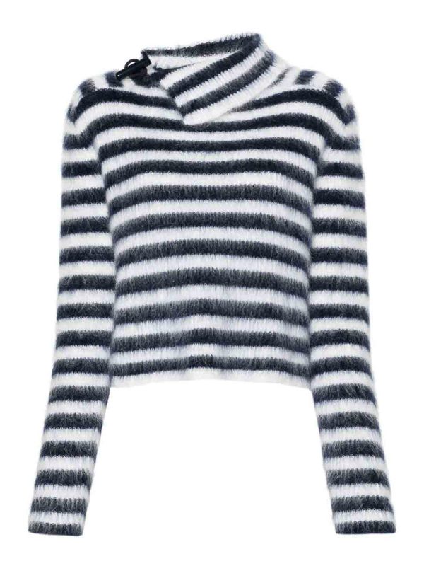 Jacquemus Pull Col Rond - Bleu