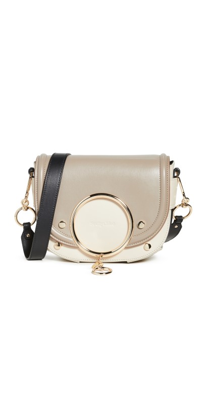 See by Chloe Mara Crossbody Colorblock Motty Grey