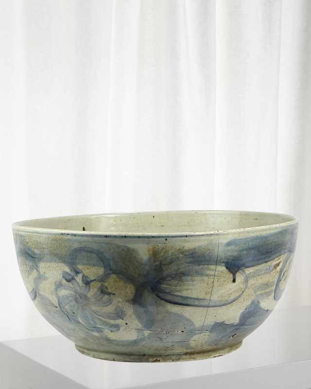Blue & White Ceramic Bowl