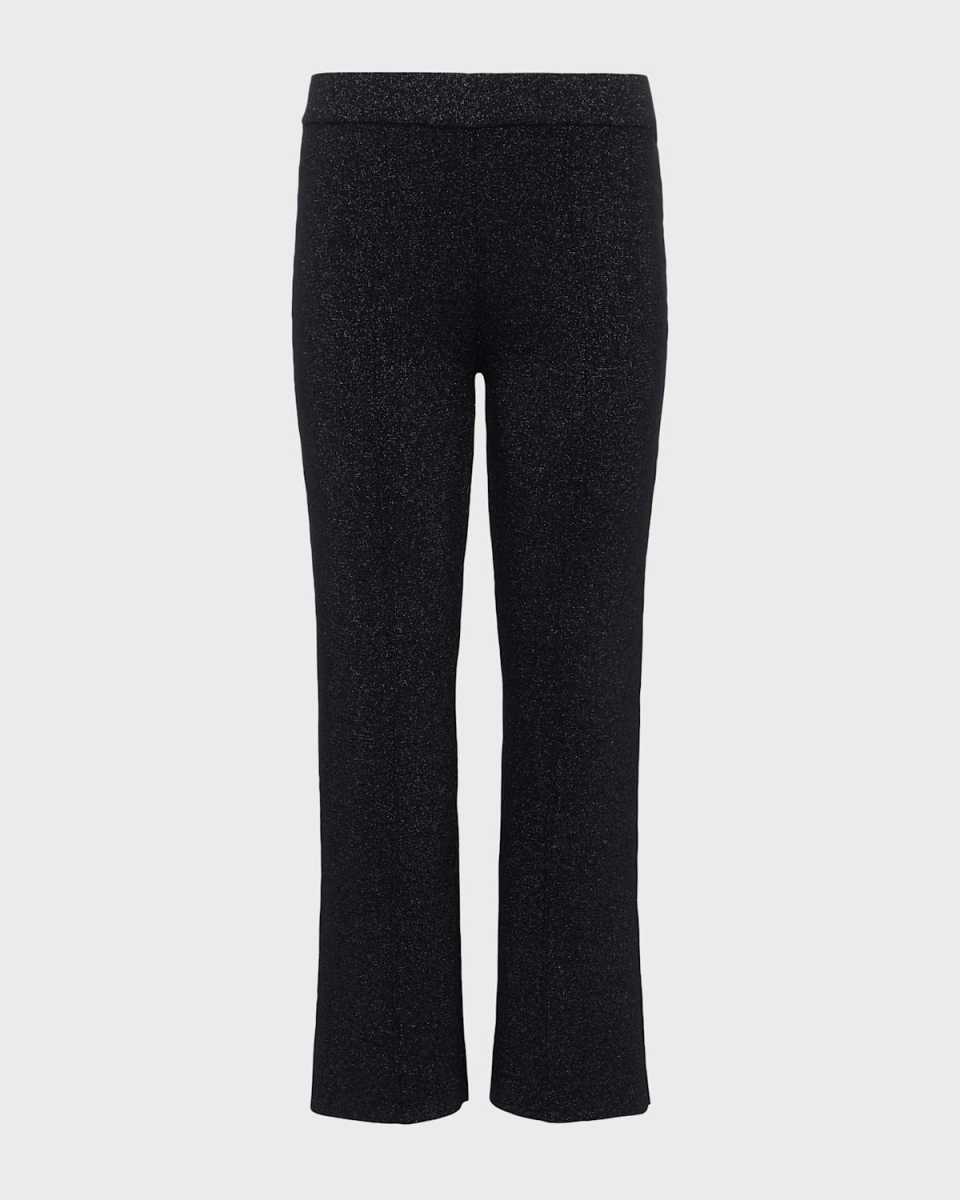 Ren Metallic Knit Flare Pants