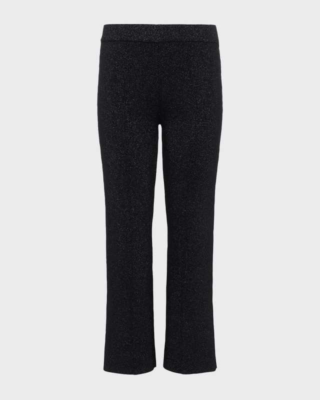 Ren Metallic Knit Flare Pants