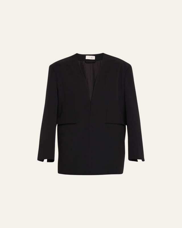Clio Blazer Jacket with Tie Belt