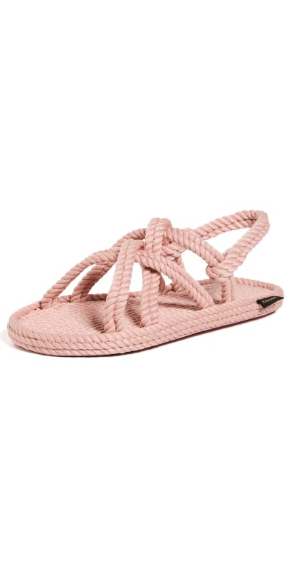 BOHONOMAD Bodrum Rope Sandals Rose