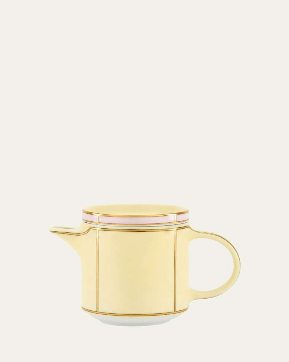 Diva Colonna Coffee Pot with Cover, Giallo