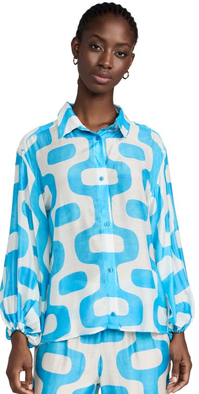SUNDRESS Joe Shirt Lima Blue