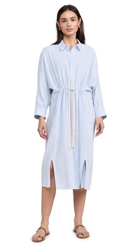 NationTD Irene Shirt Dress Mini Stripe