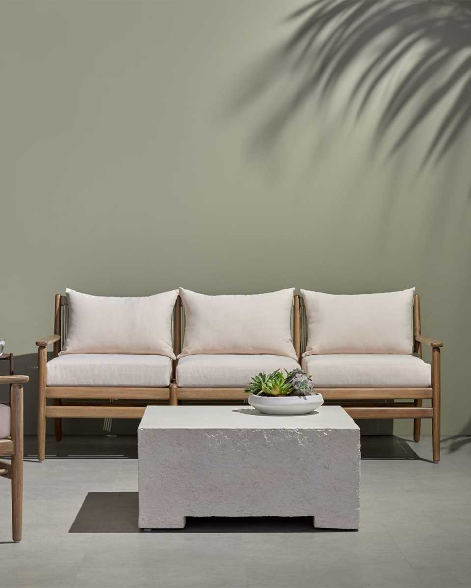Rosen Outdoor Sofa, 73"