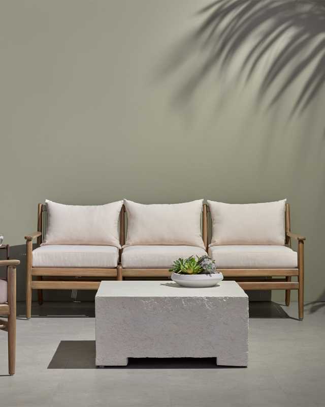 Rosen Outdoor Sofa, 73"