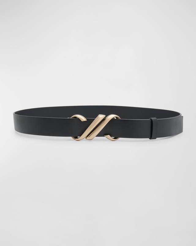 Monogram Leather Belt