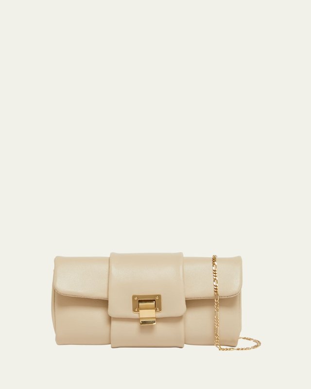 Flap Leather Shoulder Bag